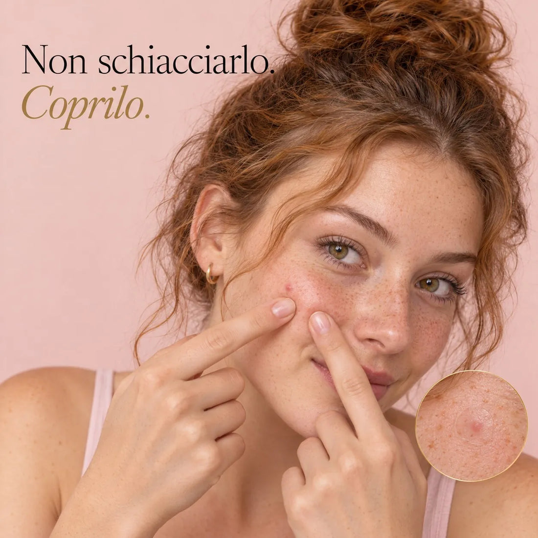 Non schiacciarlo, coprilo