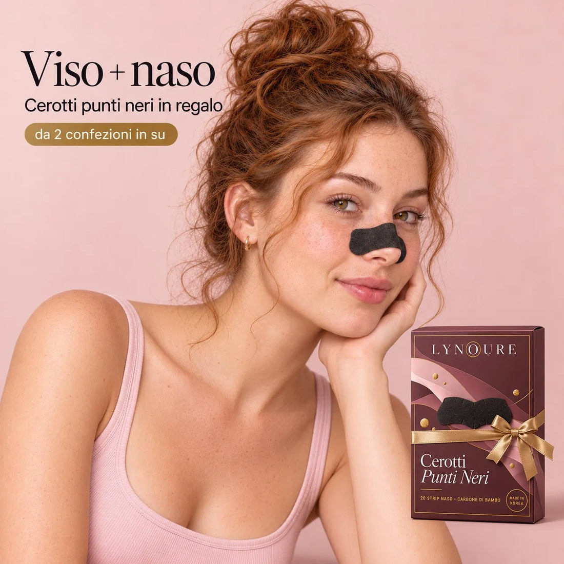 Viso più naso: cerotti punti neri in regalo da 2 confezioni